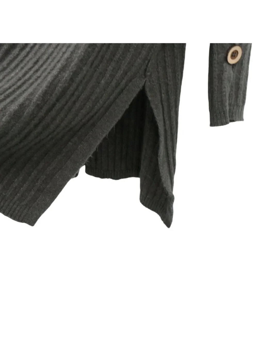 Free People Intimately Around the Clock Pullover Henley Button Sweater XS